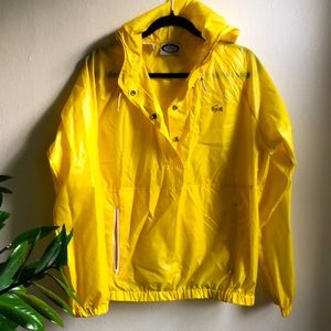 Vintage nylon Lacoste windbreaker. Early 1980s. L